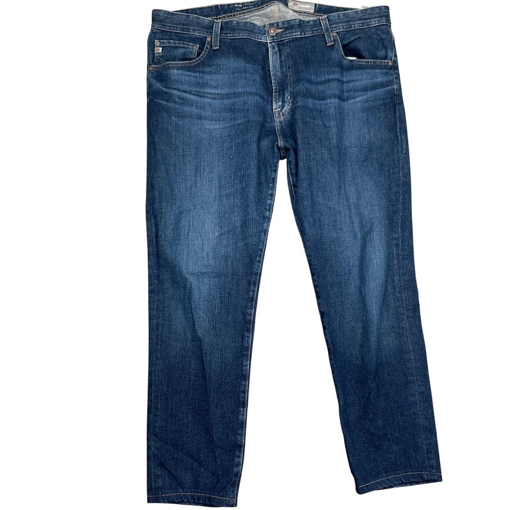 AG Adriano Goldschmied Jeans Mens 40W 32L Blue Dylan Skinny Japanese 360 Denim